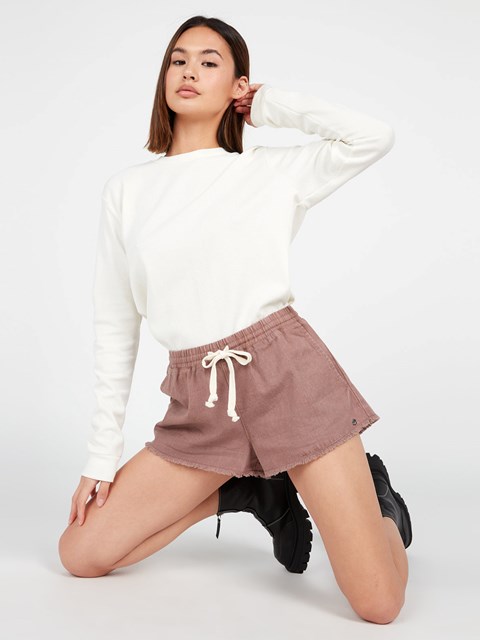 Volcom Strutin Stone Shorts Raisin | ZPI-738450