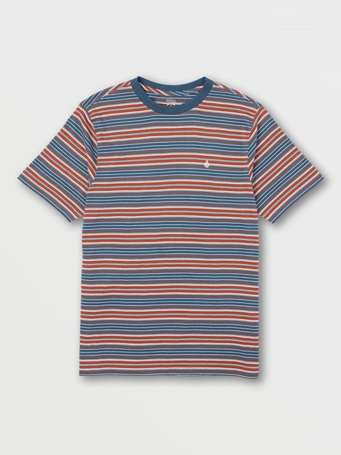 Volcom Sumner Crew Corta Sleeve Shirt Azules | ANE-318250