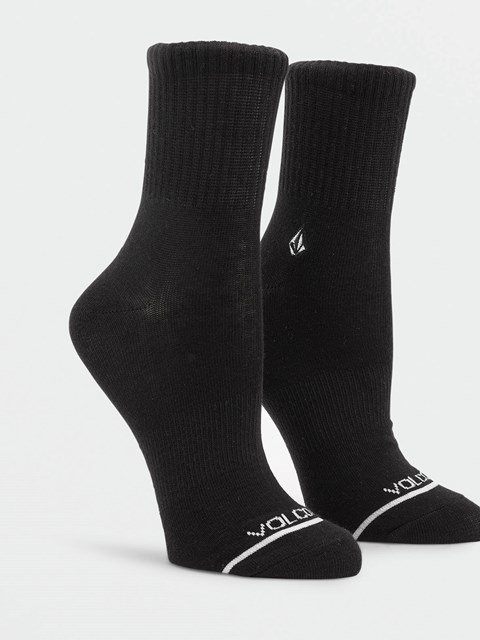 Volcom The New Crew Socks 3 Pack Assorted Colors | PRQ-209743