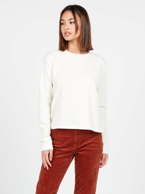 Volcom Thermality Long Sleeve Shirt Blancos | XKI-156287