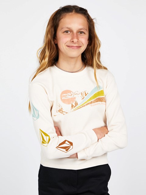 Volcom Thermality Long Sleeve Tee Sand | RID-456108