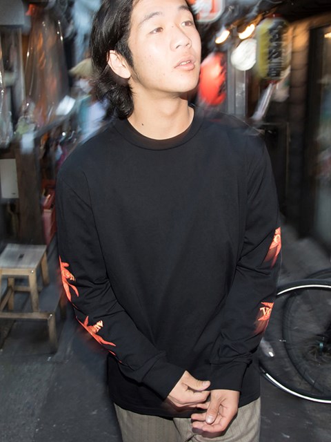 Volcom Tokyo True Long Sleeve Tee Negros | MSW-183904