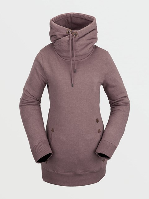 Volcom Tower Pullover Fleece Rosewood | AIF-692084