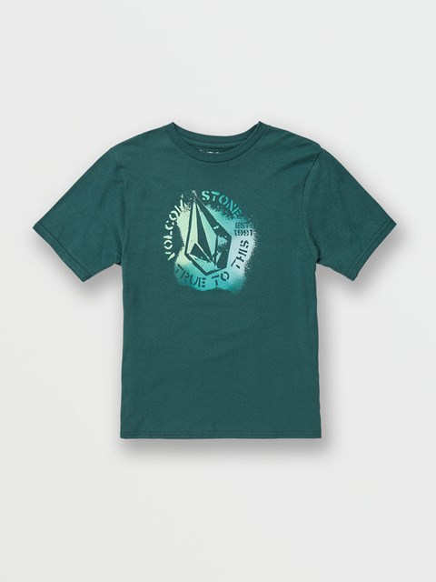 Volcom Toy Corta Sleeve Tee Azules | FTL-542837