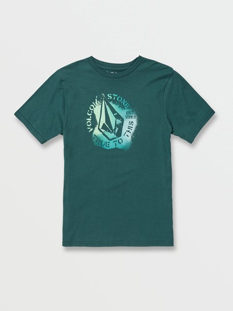 Volcom Toy Corta Sleeve Tee Azules | WKN-061824
