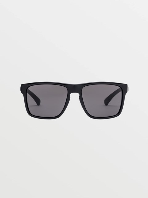 Volcom Trick Sunglasses Negros | CUZ-603547