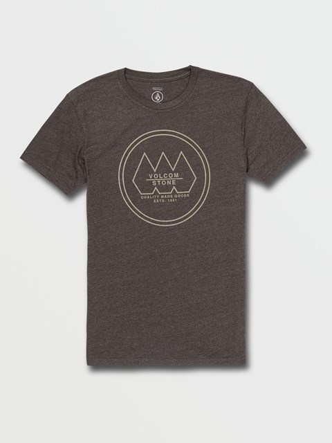 Volcom Tristone Corta Sleeve Tee Negros Oscuro | EVN-125839