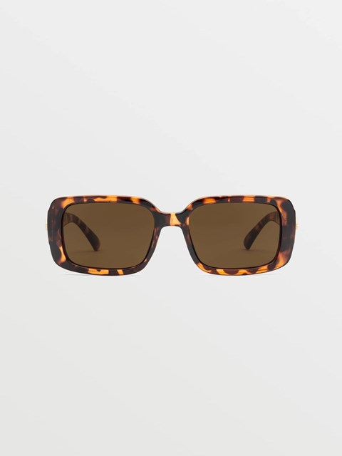 Volcom True Sunglasses Gloss Tort / Bronze | FNA-054879