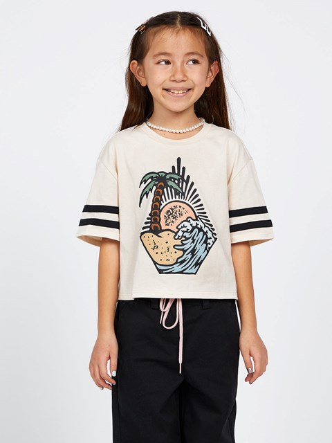 Volcom Truly Stoked Corta Sleeve Tee Sand | XJB-279845