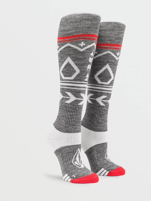 Volcom Ttt Sock Grises | QVA-834726