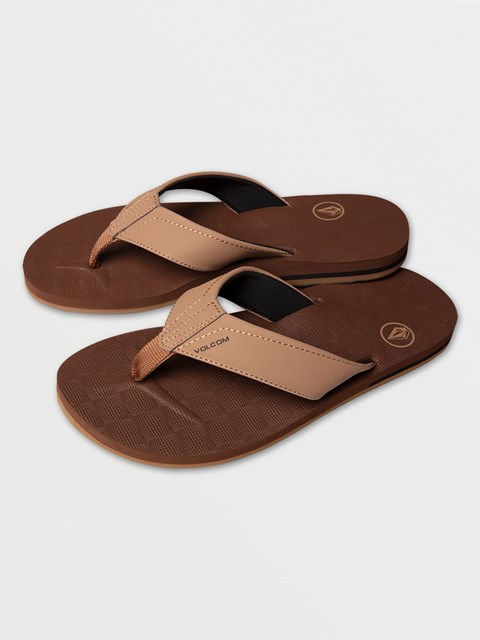 Volcom Victor Sandals Marrom Kaki | RGO-235741