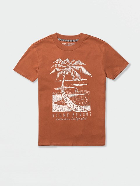 Volcom Volcay Day Corta Sleeve Tee Shirt Azules | ZSL-201539