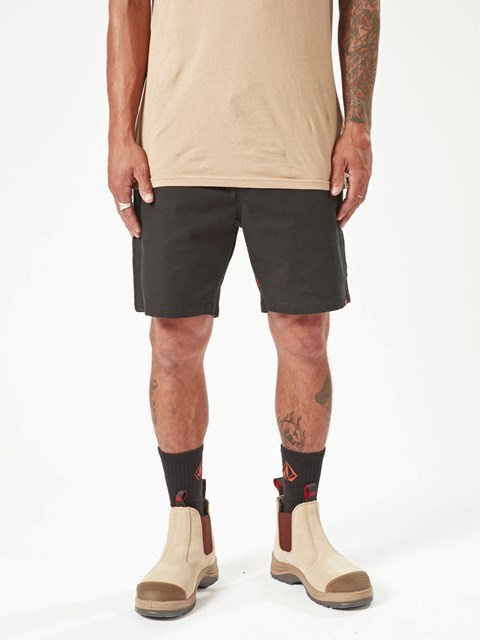 Volcom Volcom Workwear Caliper Elastic Cintura Shorts Negros | TKW-498620
