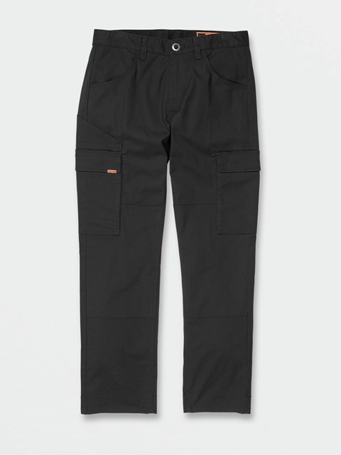 Volcom Volcom Workwear Caliper Light Trabajo Pants Negros | IJM-842590