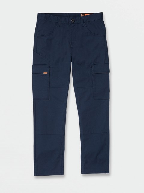 Volcom Volcom Workwear Caliper Light Trabajo Pants Azul Marino | SFE-073821