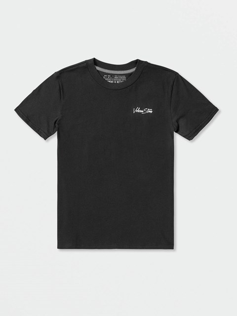 Volcom Voltropication Corta Sleeve Tee Shirt Negros | UYP-065387