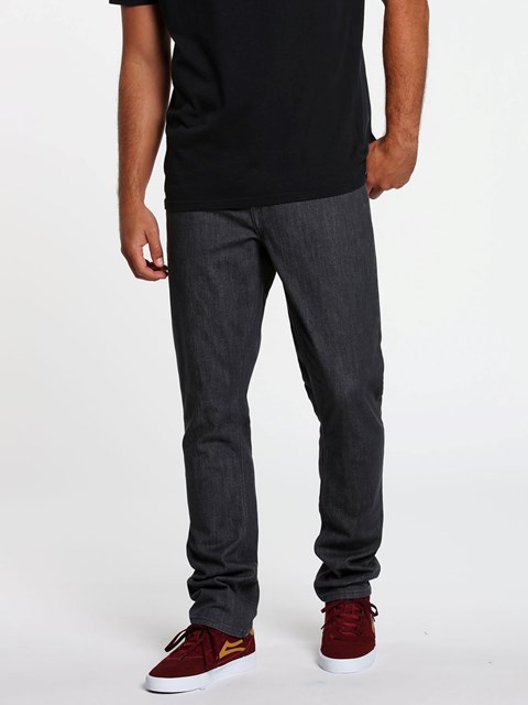 Volcom Vorta Slim Fit Jeans Grises Oscuro | CGT-593640