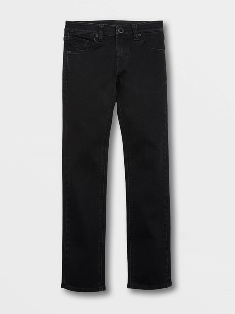 Volcom Vorta Slim Fit Jeans Negros | BYL-058749