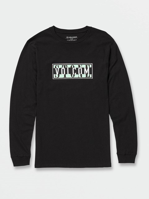 Volcom Voxbox Long Sleeve Tee Negros | PJI-275401