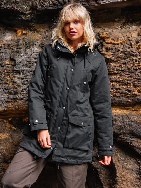 Volcom Walk On By 5K Parka Negros | LPM-146759