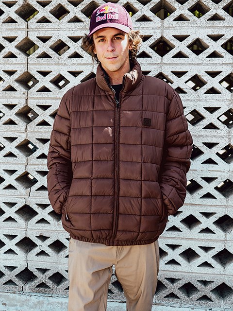 Volcom Walltzerd Reversible Jacket Mahogany | BJN-728496