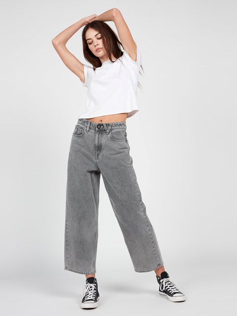 Volcom Weellow Jeans Grises Claro | CRL-560917