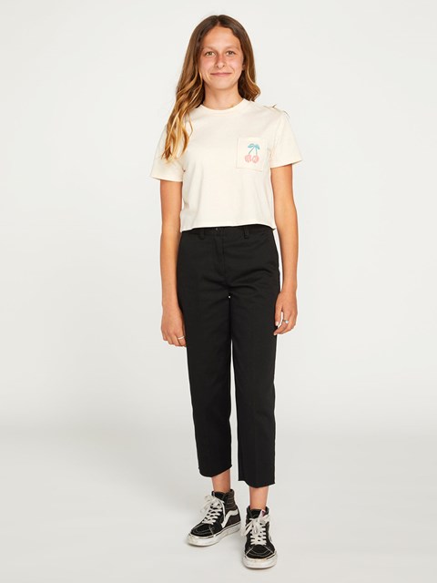 Volcom Whawhat Chino Pants Negros | SJN-068942