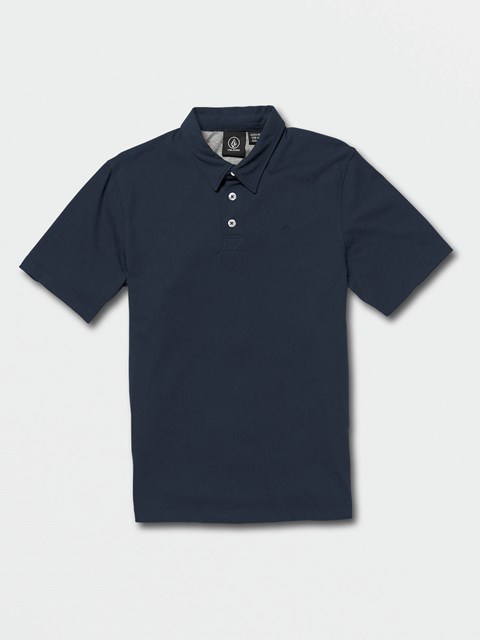Volcom Wowzer Corta Sleeve Polo Azul Marino | WVO-734952