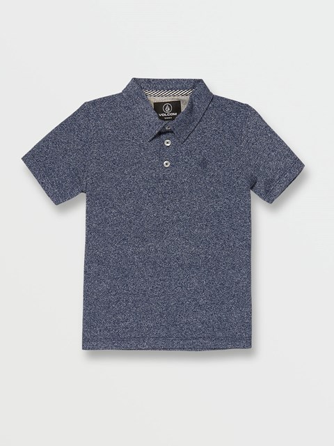 Volcom Wowzer Corta Sleeve Polo Azules | XOB-692741